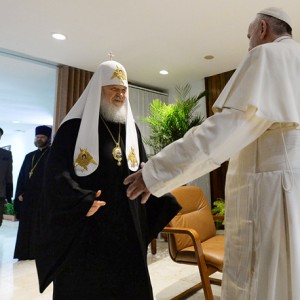 Папа Римский и предстоятель РПЦ