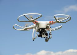 Полиция применяет дроны  для борьбы с заторами