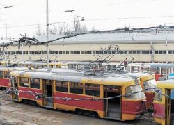 В трамвайном депо  Киева прогремел взрыв