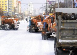 За уборкой снега в Киеве можно следить онлайн